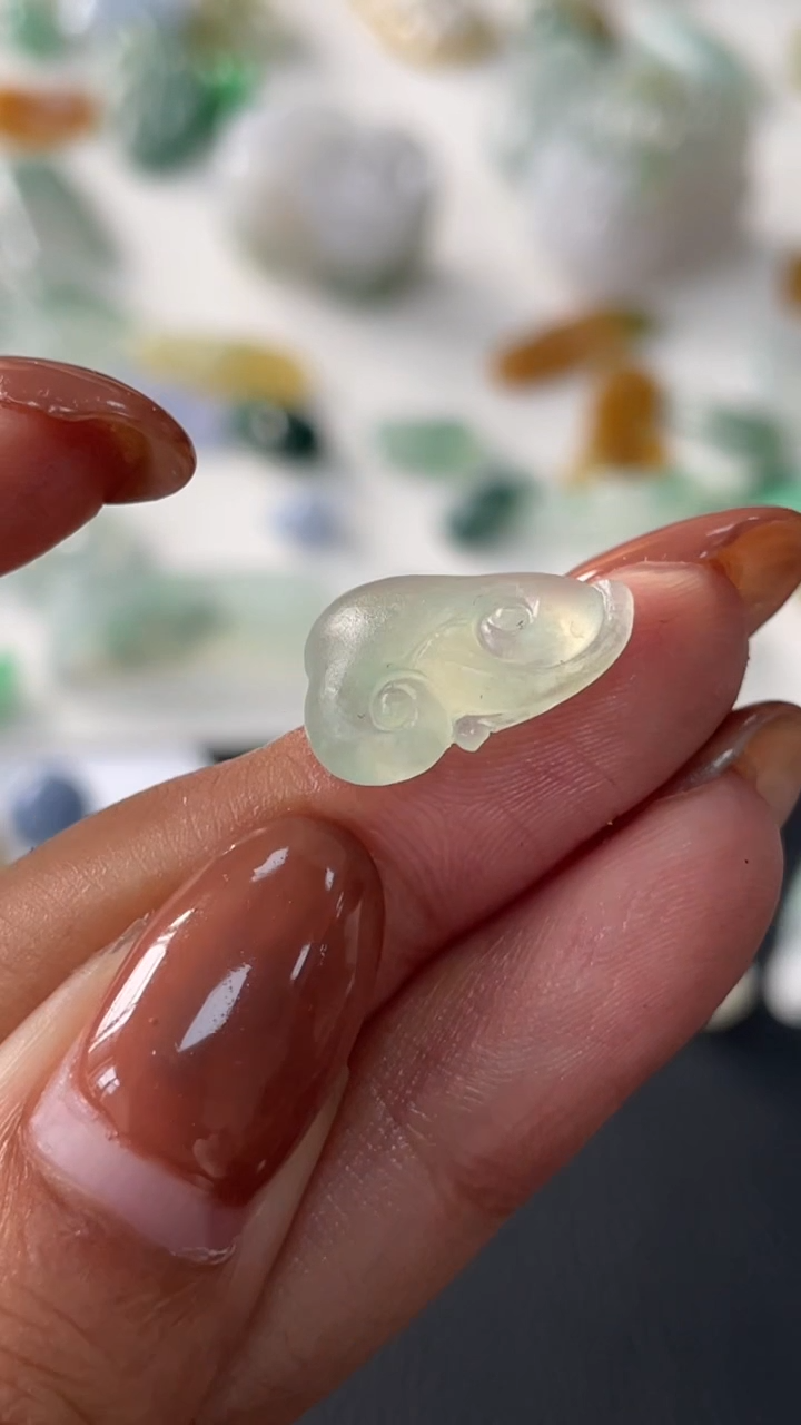 【闪购商品】定制翡翠未镶嵌如意500+50