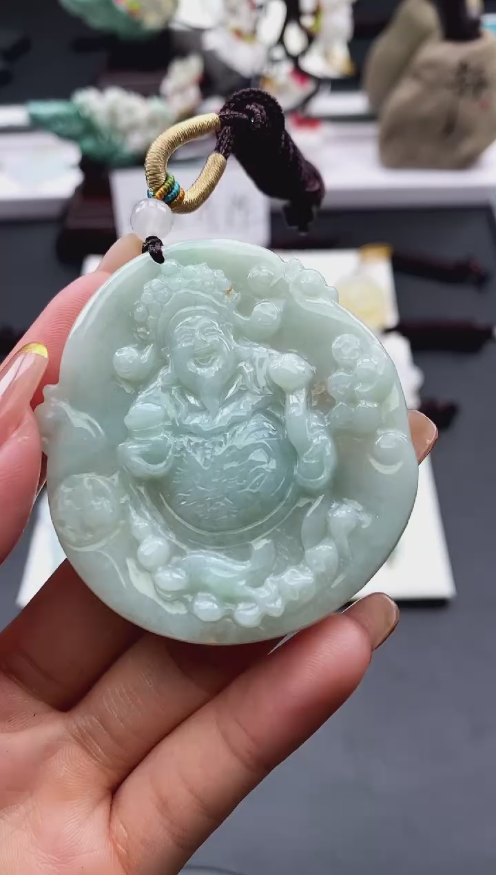 【闪购商品】翡翠颈饰未镶嵌天然缅甸A货翡翠