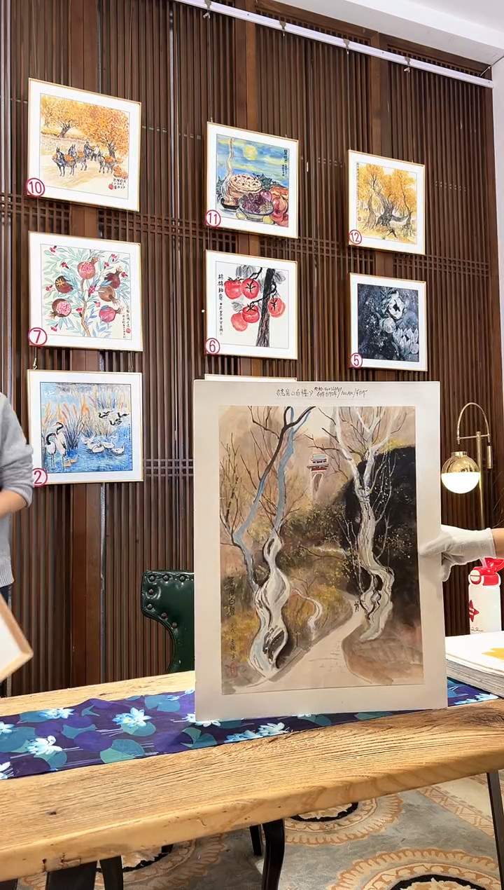 版画版画耿玉琨名章限量版画S