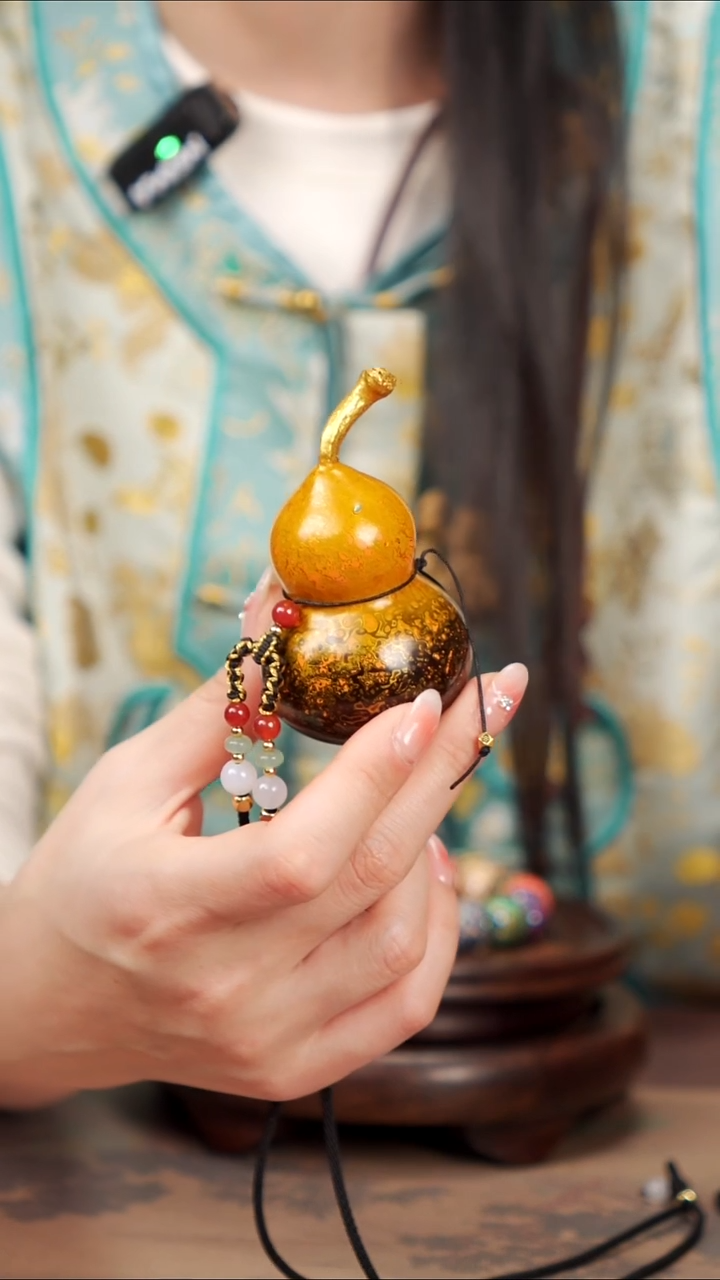 【闪购商品】35易林大漆脖挂小葫芦----138
