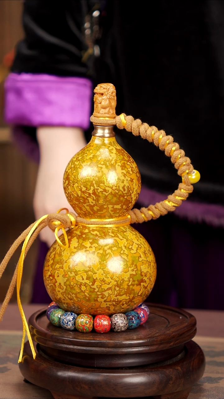 【闪购商品】359易林高端工艺大漆酒葫芦--268