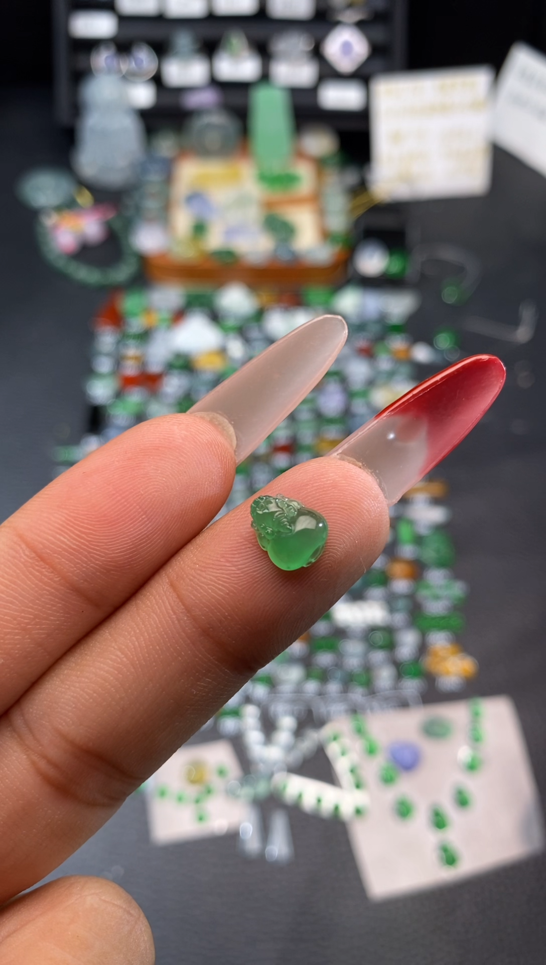 【闪购商品】翡翠挂件未镶嵌金蟾