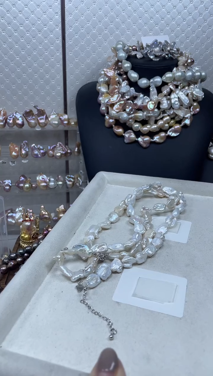 未镶嵌项链淡水珍珠【纯恬珍珠】（多样性发货发一）