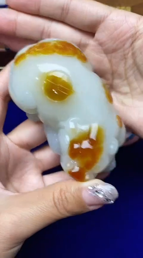 和田玉未镶嵌把件1