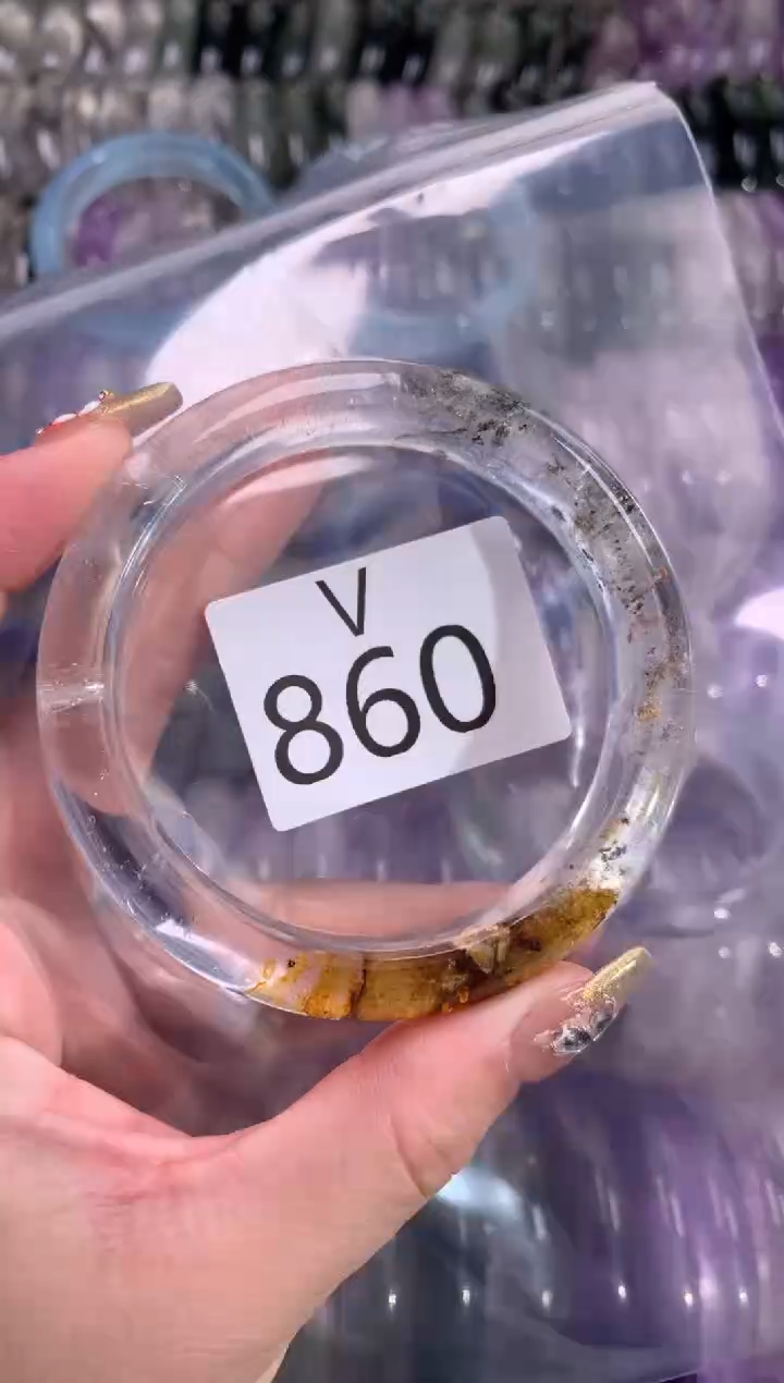 【闪购商品】水晶水晶手镯未镶嵌860-59