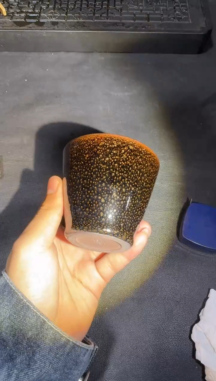 【闪购商品】茶盏何定欣鹧鸪斑71