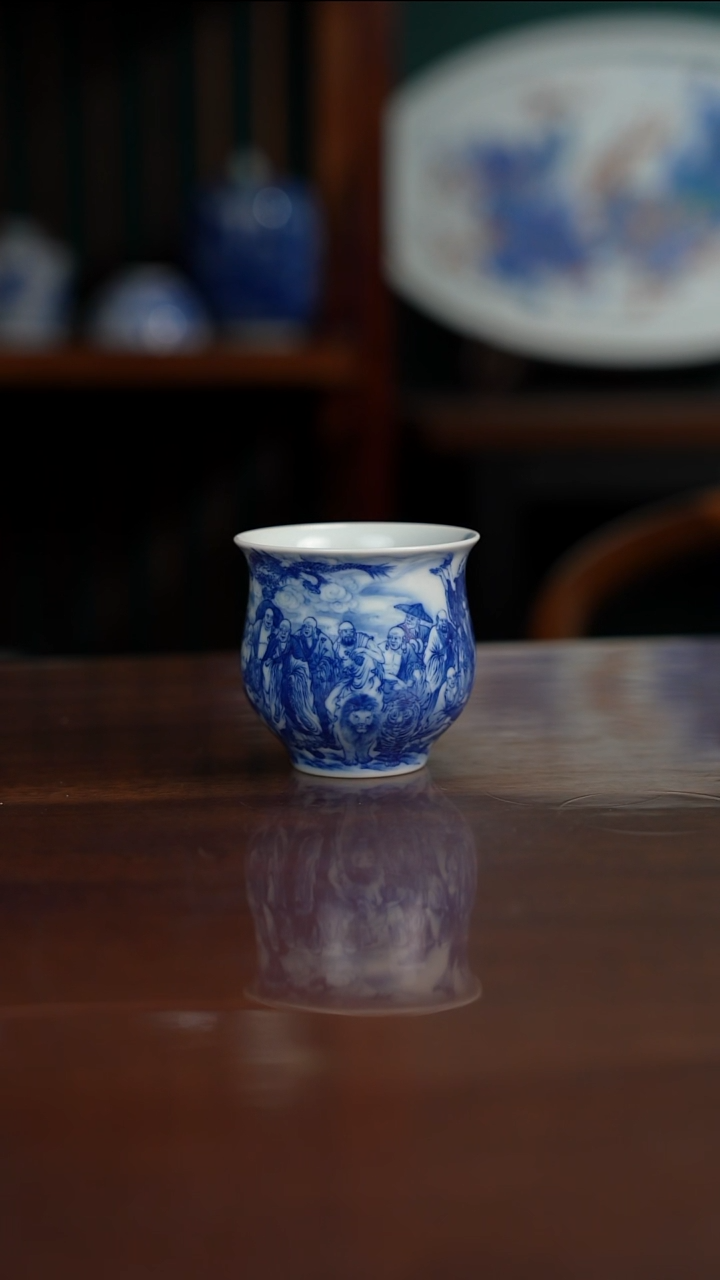 晓竹窑 十八罗汉图