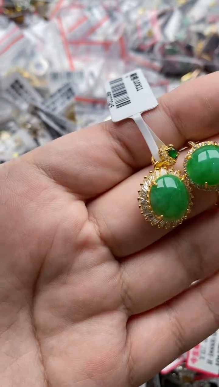 【闪购商品】翡翠戒指银S925镶嵌11111---6