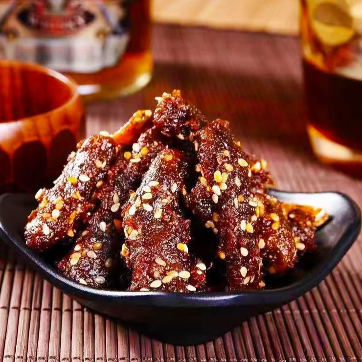 许昌特产香辣甜辣麻辣牛肉条手撕牛肉条速厨主义即食牛肉追剧小吃