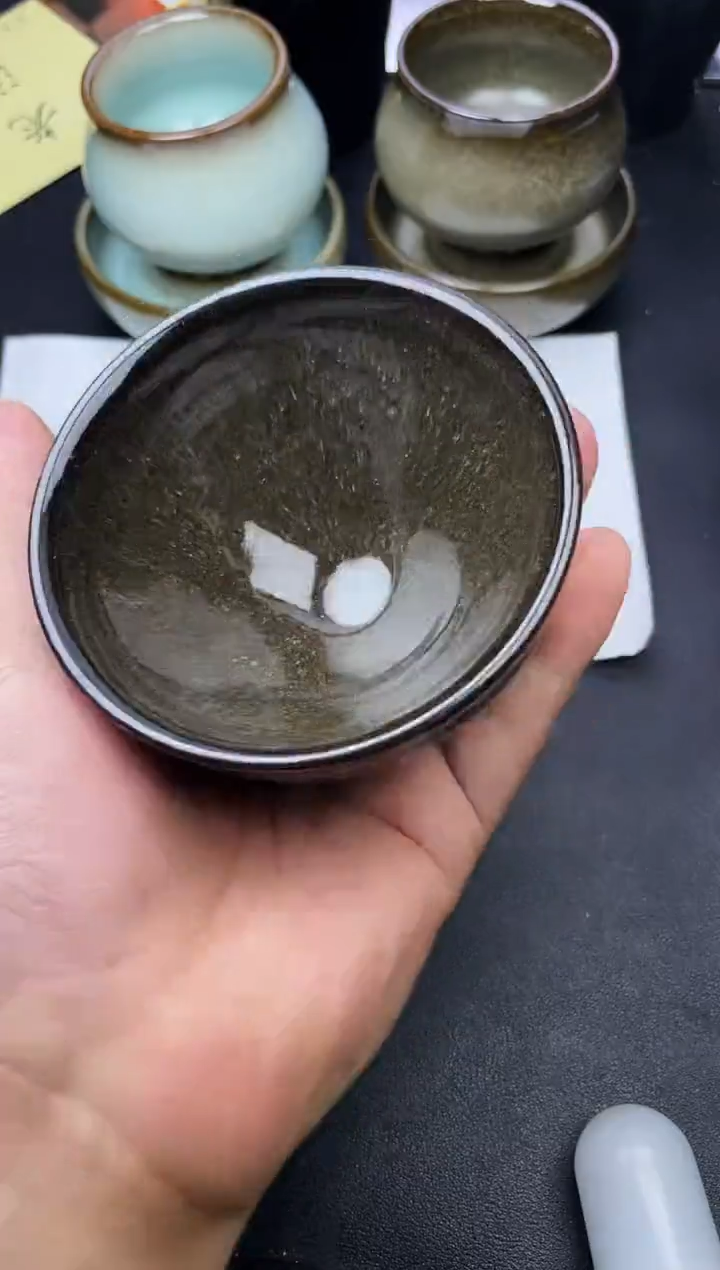 【闪购商品】茶盏133叶紫建盏叶紫