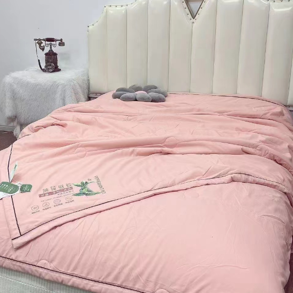 橙色单人夏凉被14.5米*1.9米