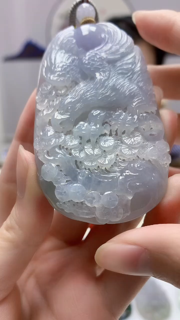 【闪购商品】定制翡翠未镶嵌3123zm-毛货挂件抓住机遇222