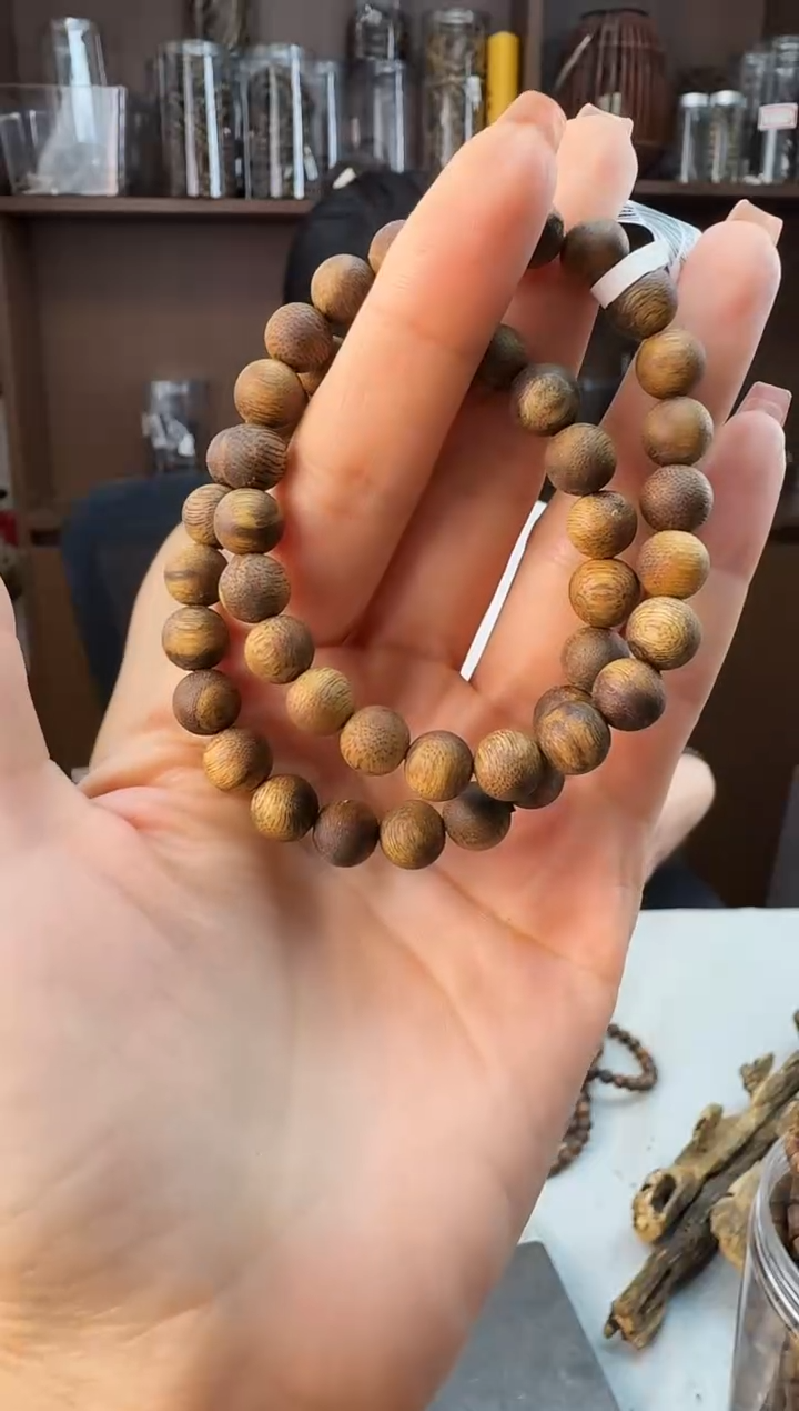 手串沉香08老乌身沉浮圆珠单圈多样性发一