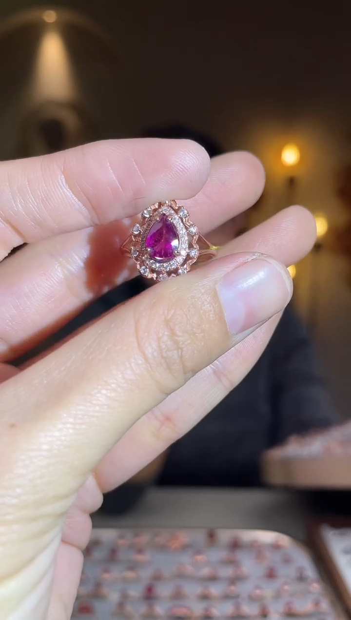 银S925镶嵌手饰碧玺手饰