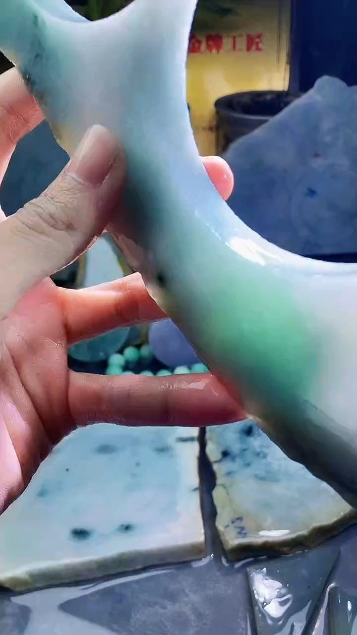 未镶嵌挂件翡翠小雨195