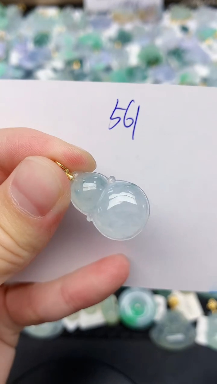 翡翠未镶嵌颈饰天然缅甸A货翡翠百元以上9元证书费自理