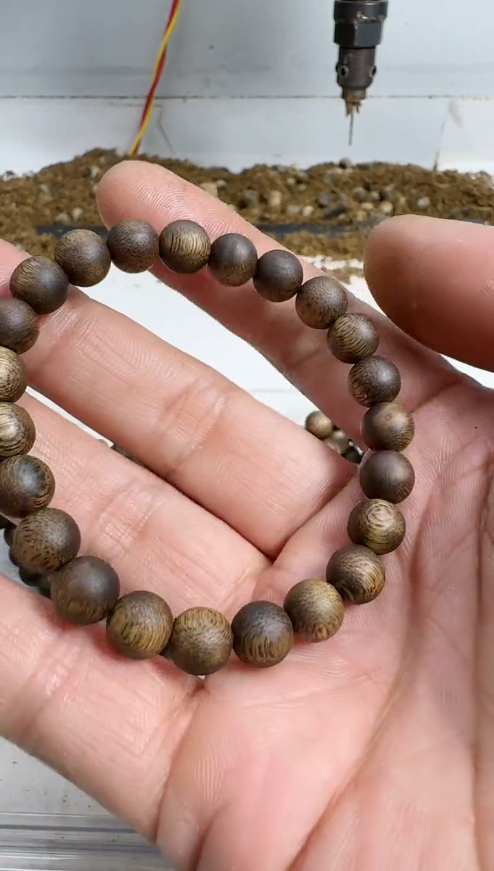 【闪购商品】沉香手串乌身0.8规格单圈4克