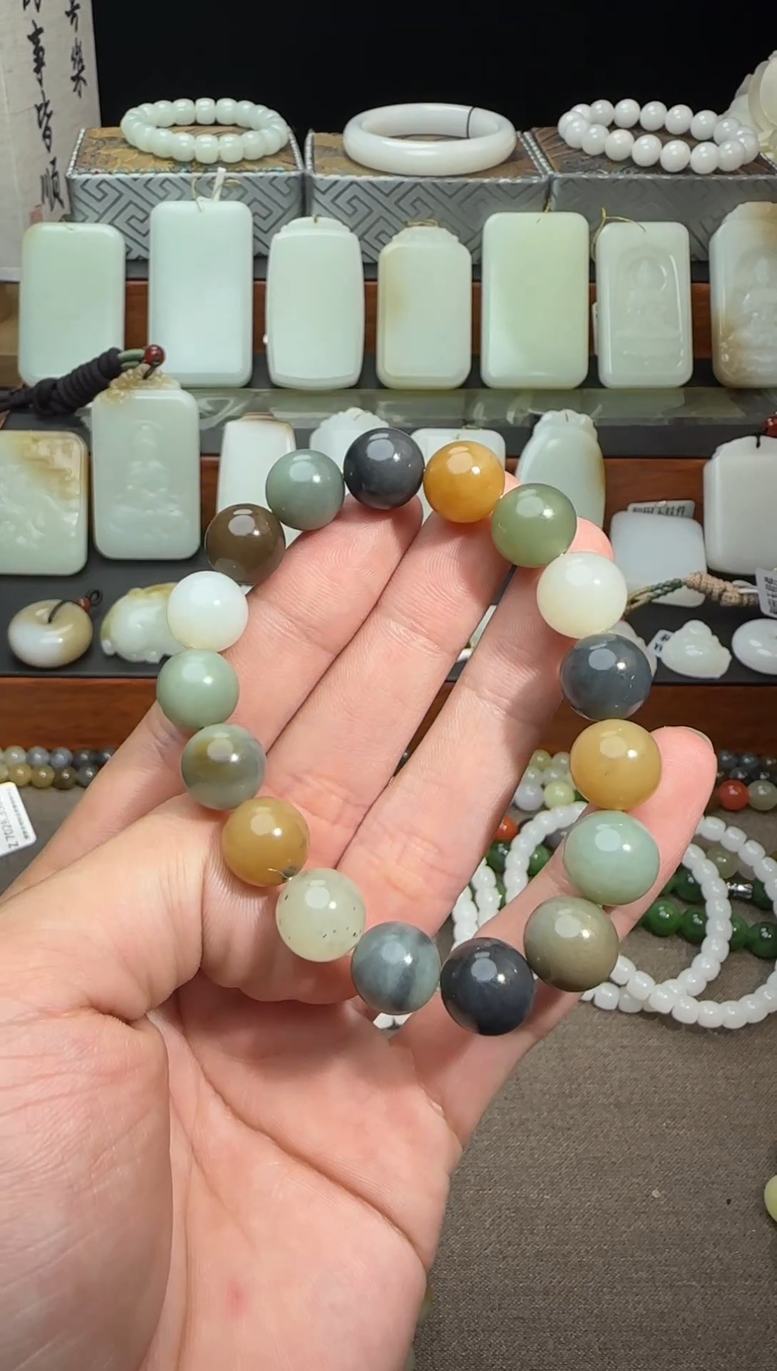 【闪购商品】和田玉手链未镶嵌和田玉手串