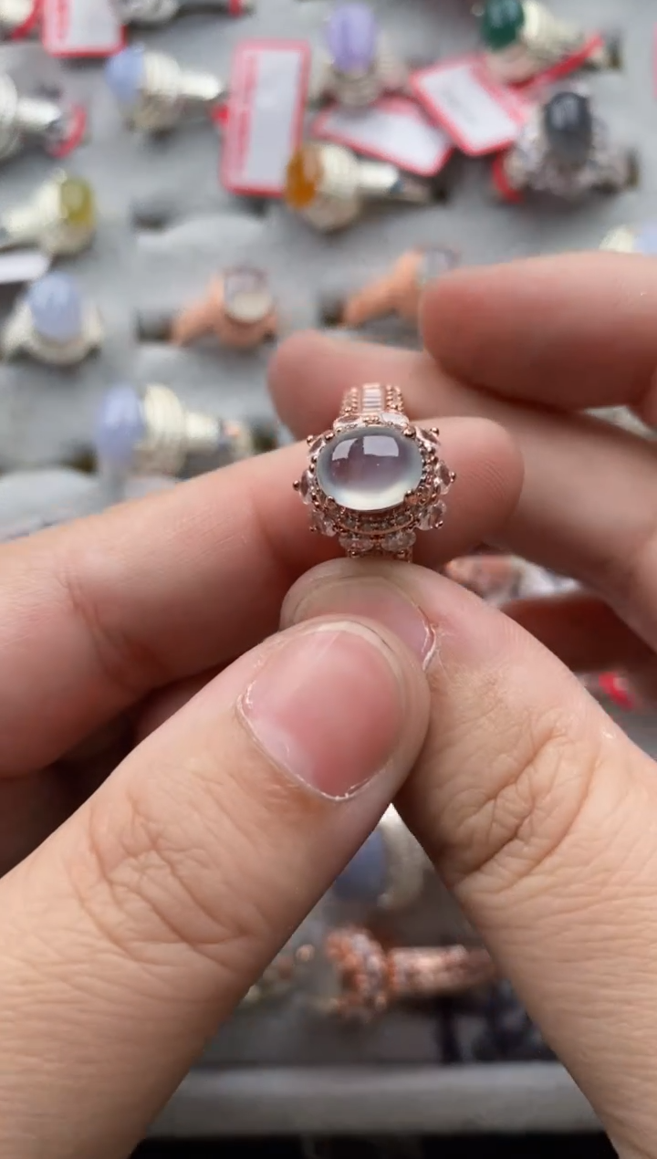 【闪购商品】翡翠戒指未镶嵌77777---59