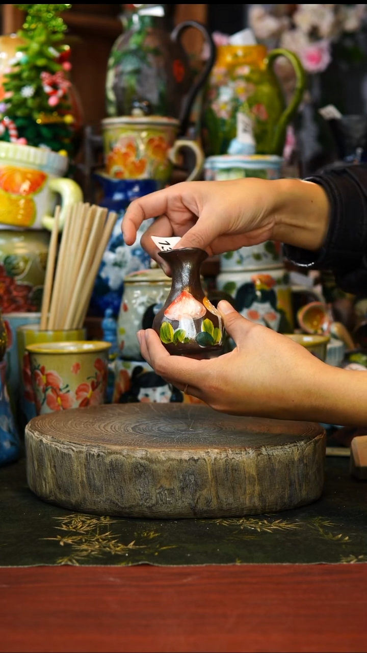 花瓶杯子碗136景德镇手工高温釉下彩