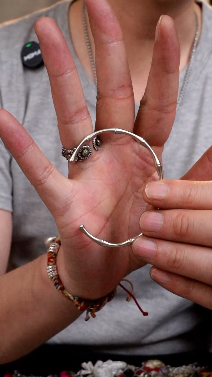 【闪购商品】织绣046非遗手工竹节手镯