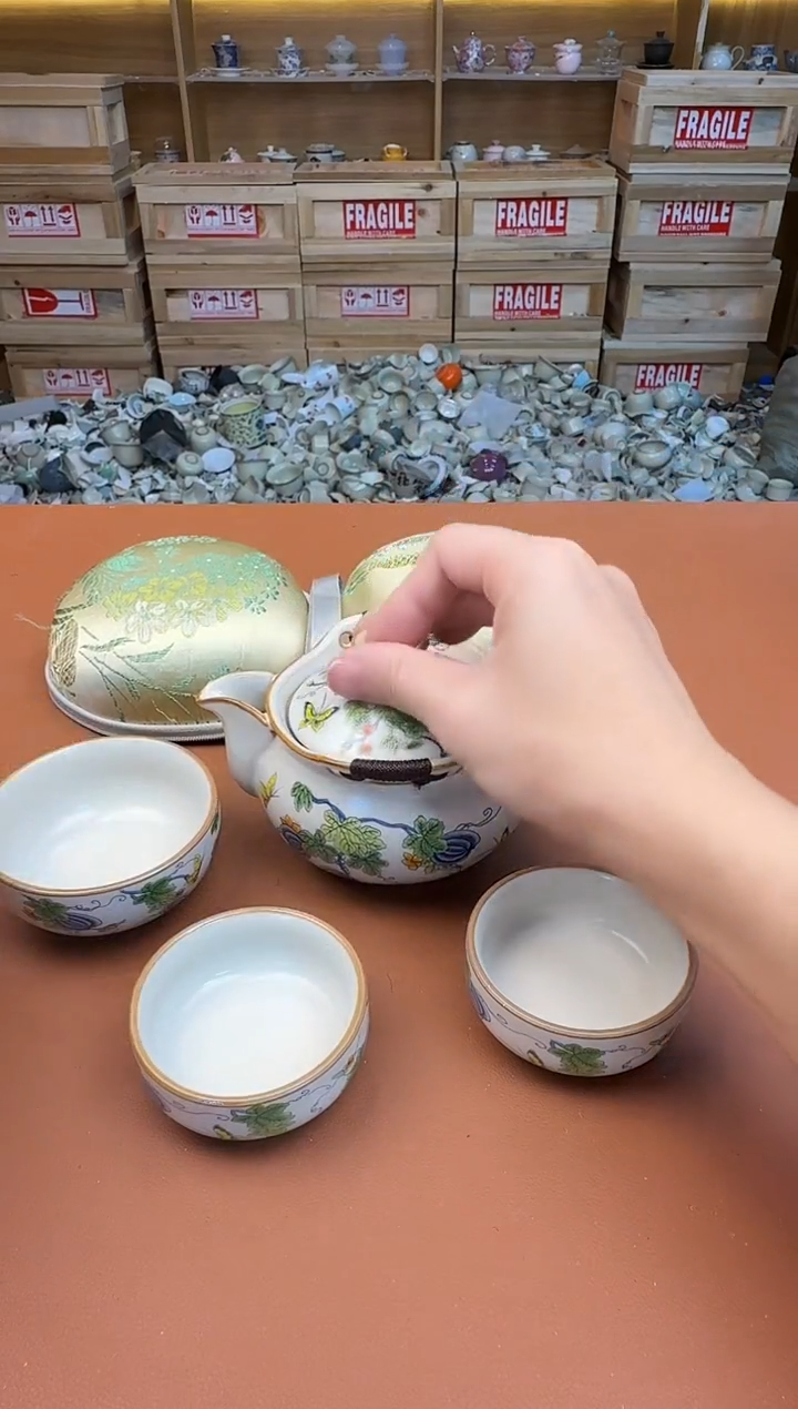 旅行有些茶具有瑕疵介意勿拍，库存清货都是孤品亏本卖