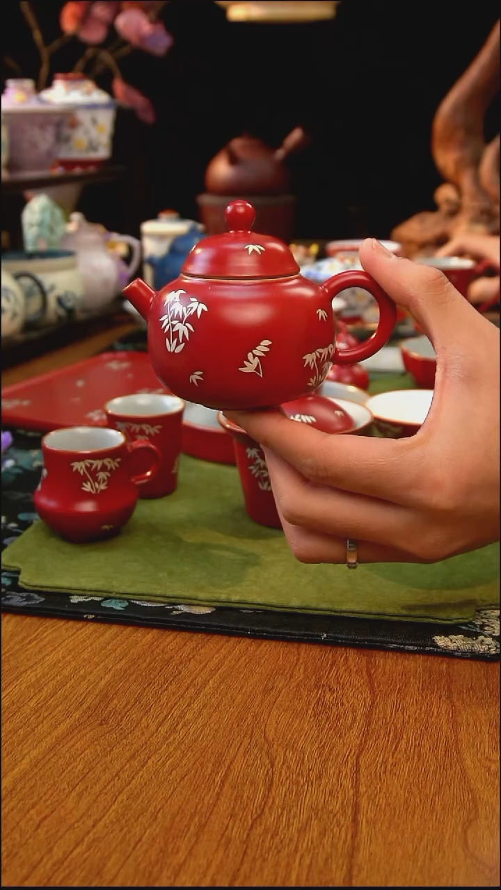 专做手绘和手工茶具的直播间