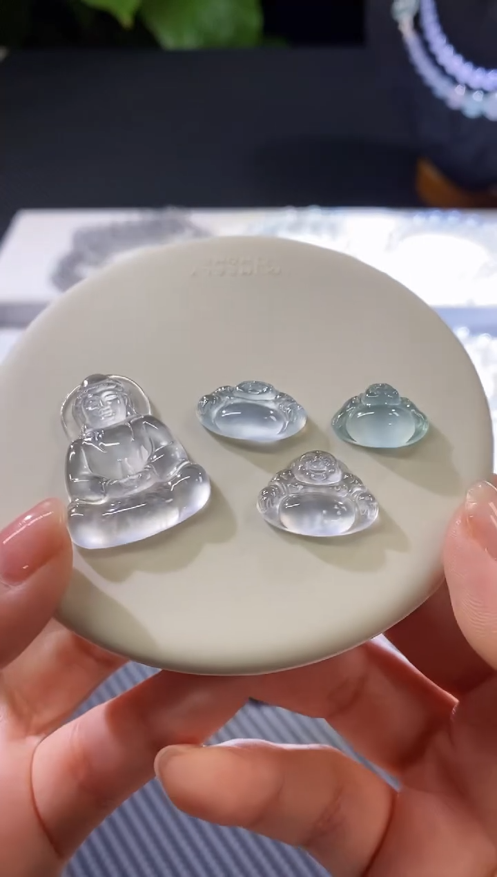 【闪购商品】翡翠挂件未镶嵌精品裸石多样性发其一（单件）