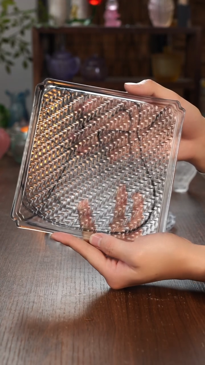 闪购闪购浅墨黑方形圆盘