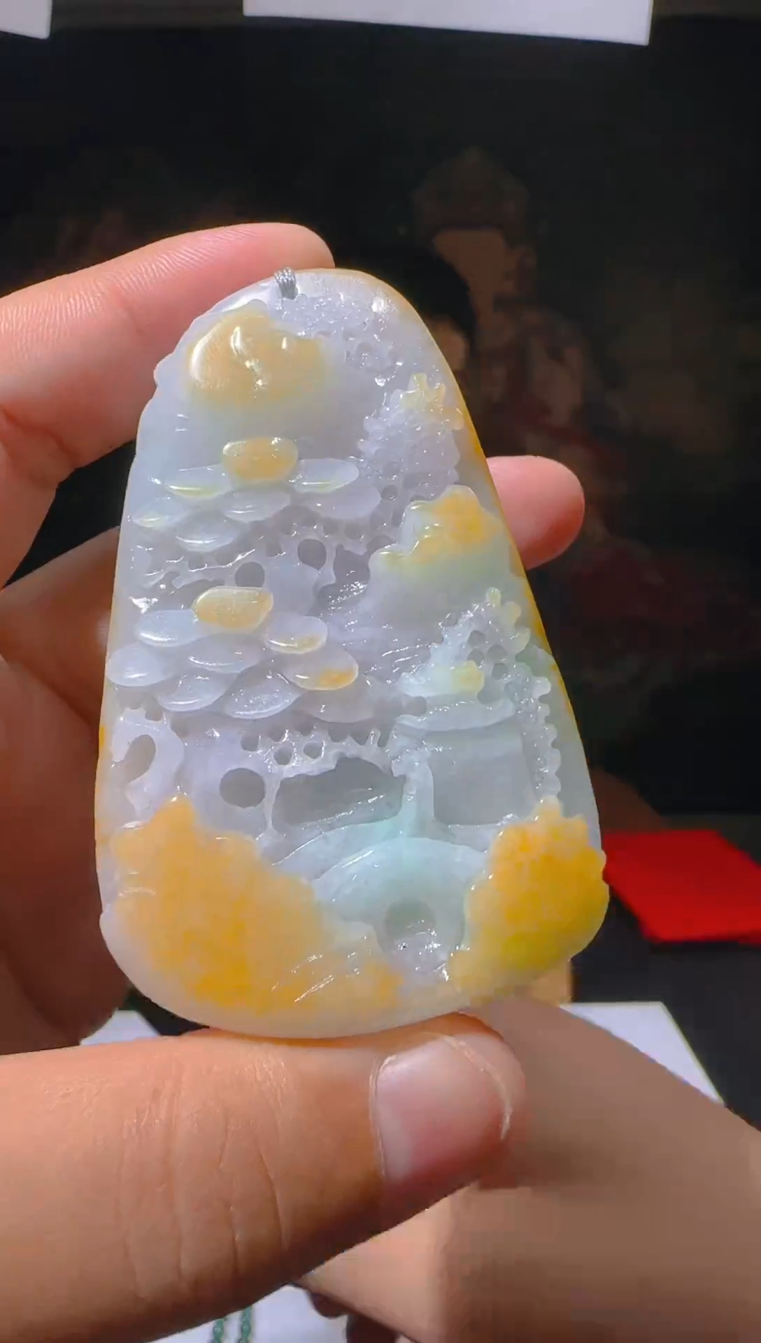 定制翡翠未镶嵌L-@@QJBD629006