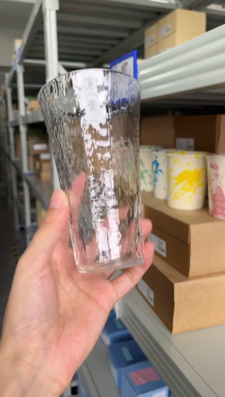 瓷片薄叶玻璃杯(370ml)