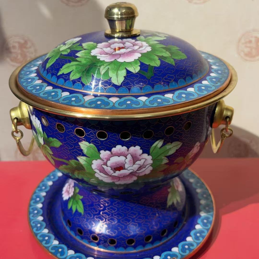 景泰蓝铜火锅酒精小火锅