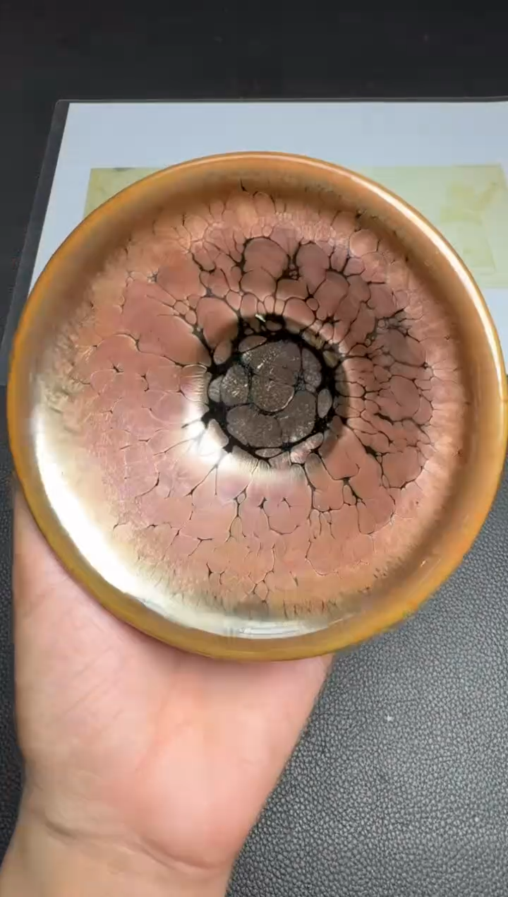 【闪购商品】茶盏陈祥松姹紫嫣红47