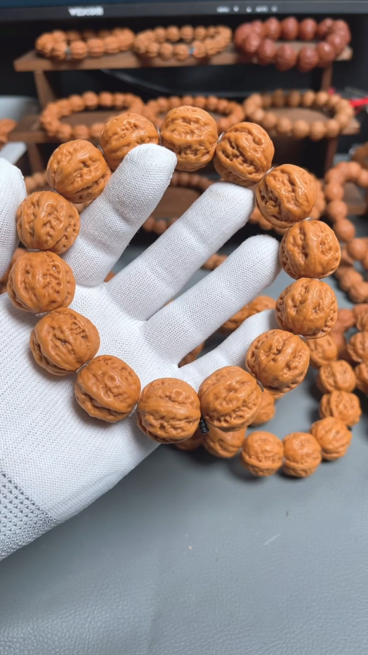 【闪购商品】文玩核桃吊坠文玩手串