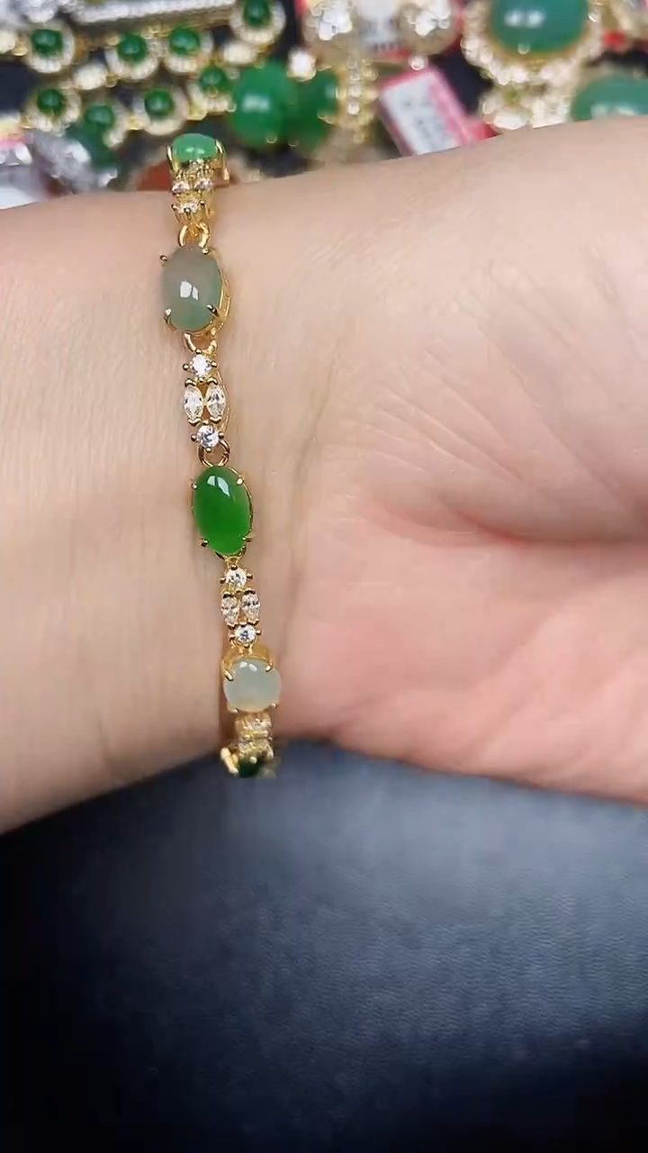 银S925镶嵌戒指翡翠2640