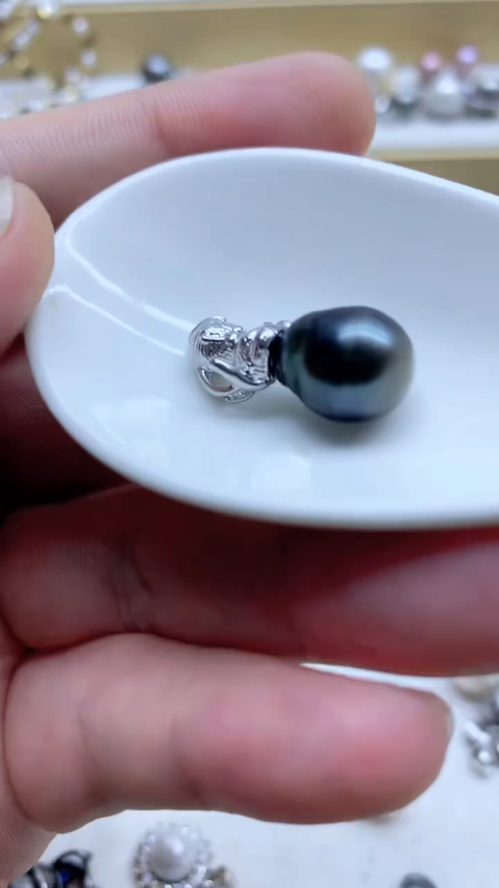 未镶嵌吊坠(不含链)海水珍珠11-12mm