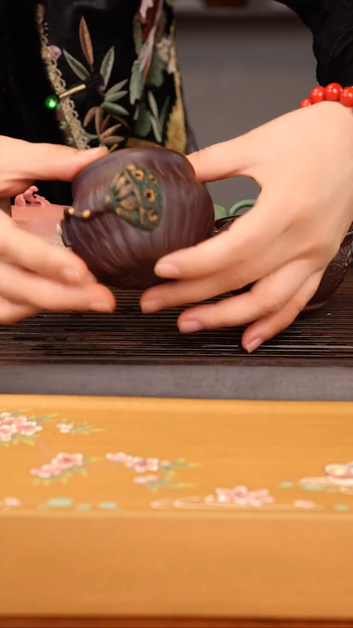 茶壶紫砂老紫泥莲蓬杯