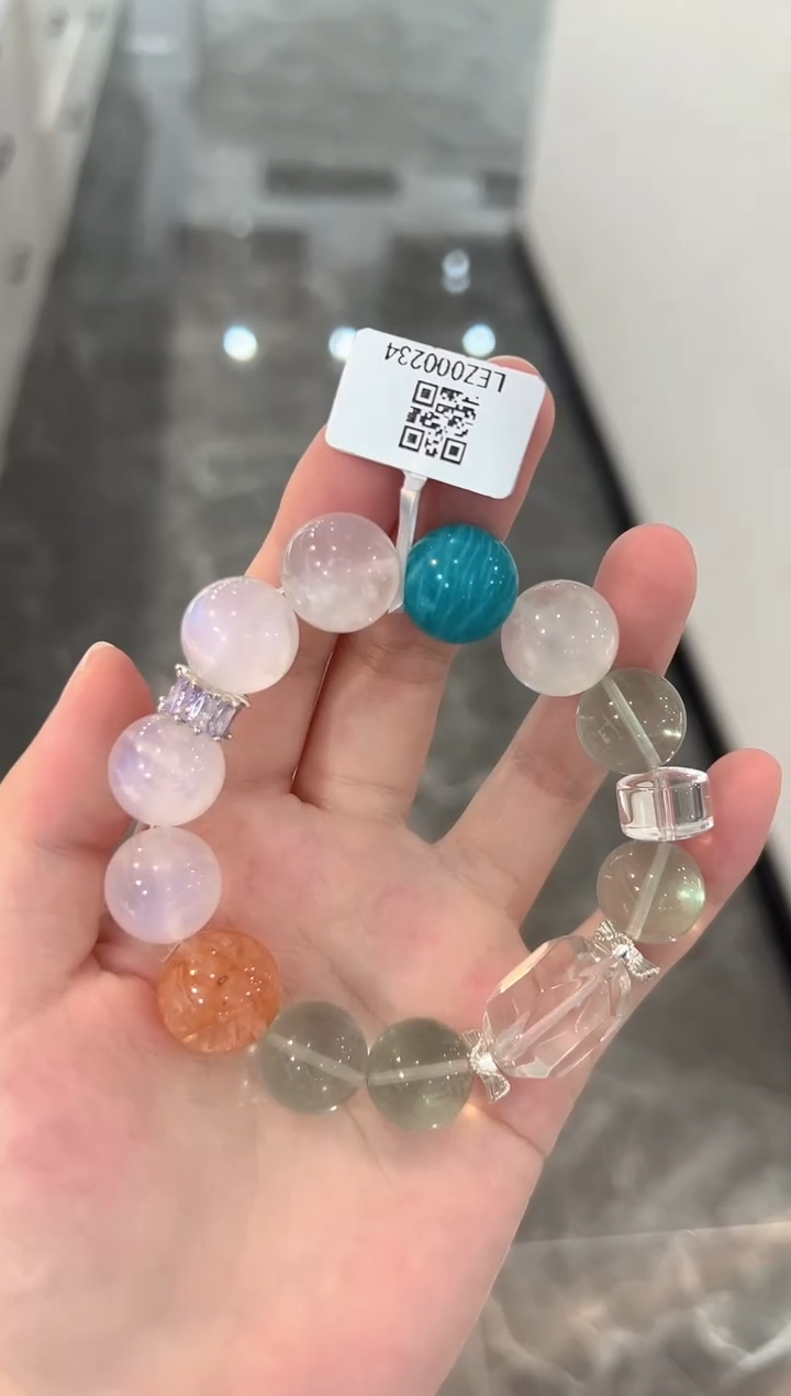 未镶嵌手串长石手串