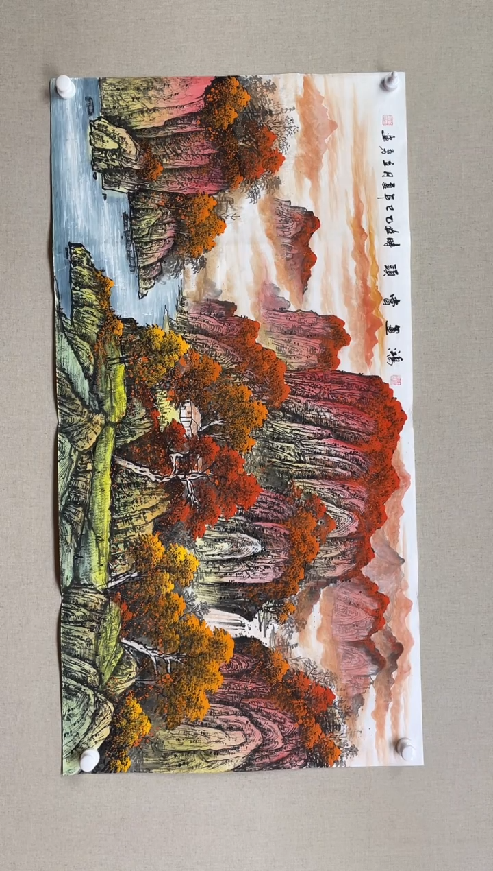 国画138*68 吴立勇吴立勇吴立勇吴立勇吴立勇