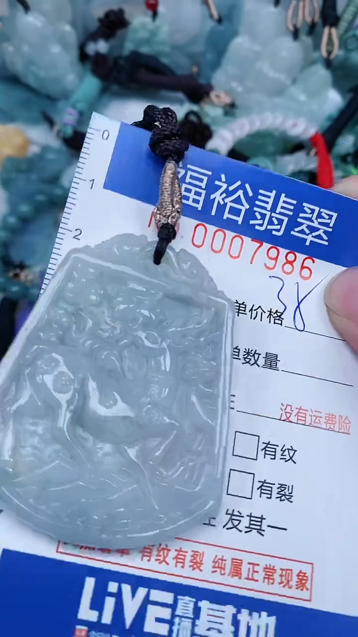 【闪购商品】翡翠颈饰未镶嵌...0007986