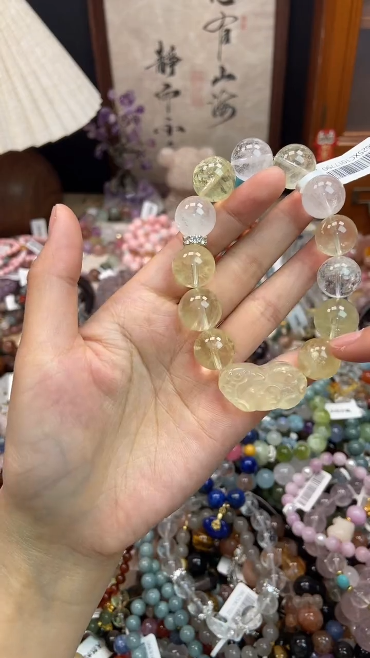 未镶嵌手链水晶375