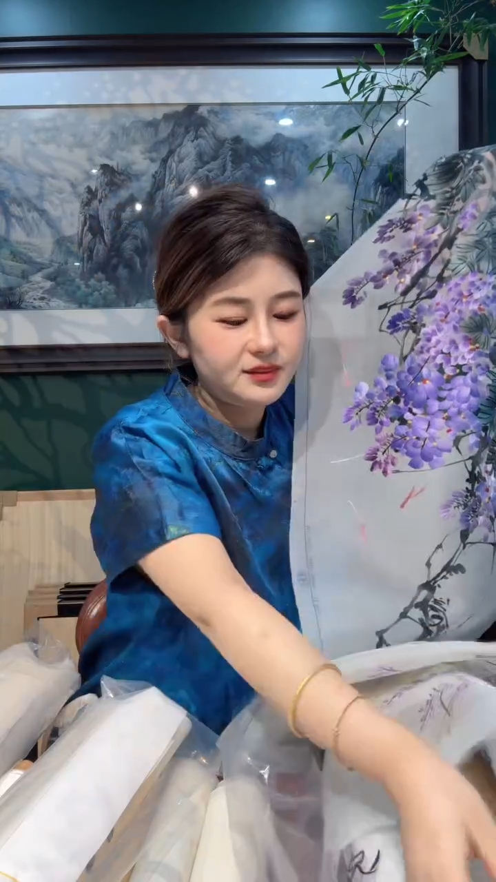 刺绣非遗苏绣手工刺绣绣片
