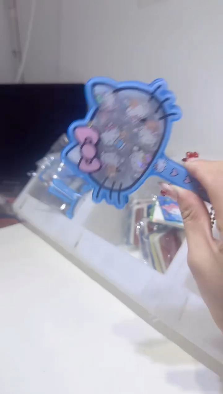 【1号】彩金极光蓝KT系列旋转手持镜