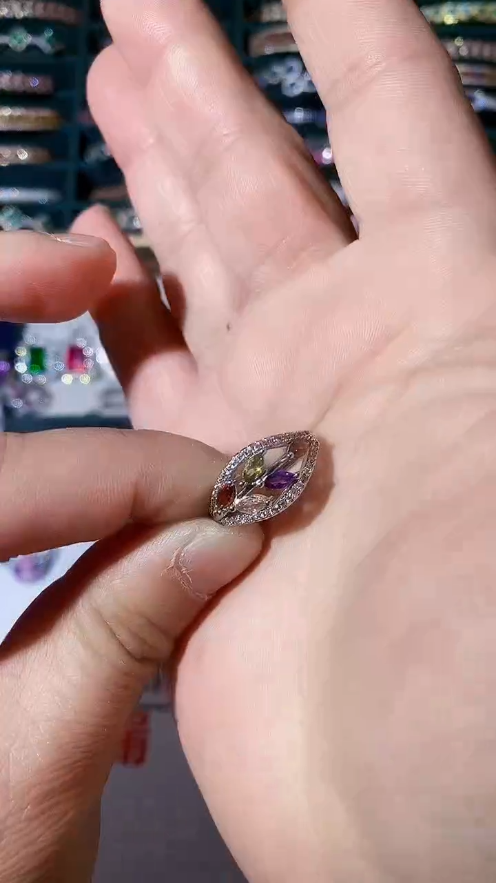 【闪购商品】碧玺戒指未镶嵌碧玺