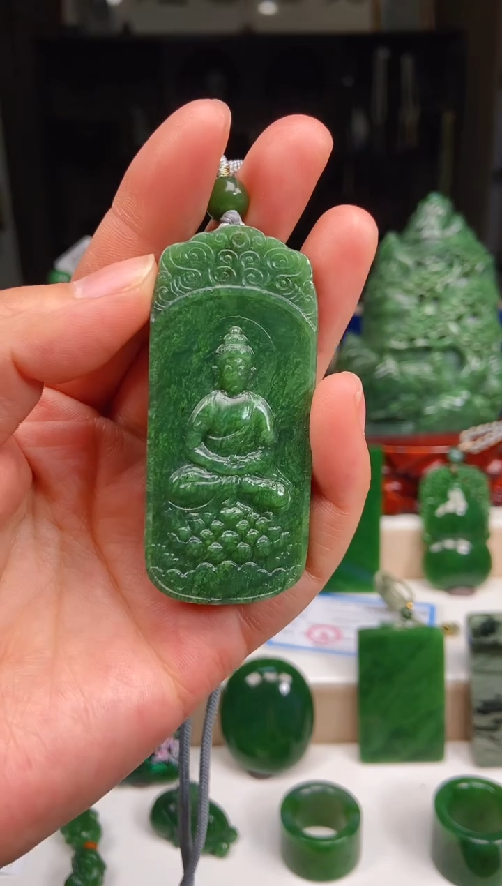 【闪购商品】和田玉挂件未镶嵌1