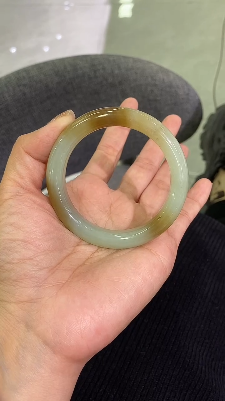 未镶嵌手镯和田玉w****0和田玉手镯54mm