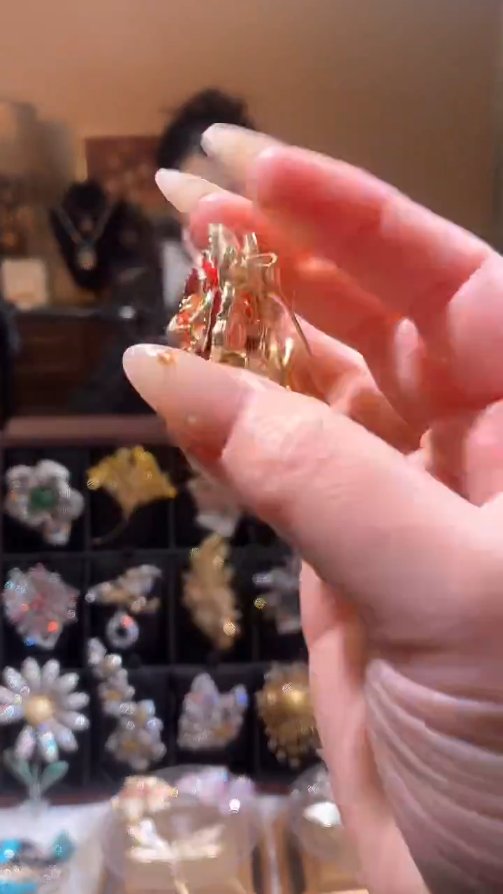 合成立方氧化锆铜合金红色玫瑰