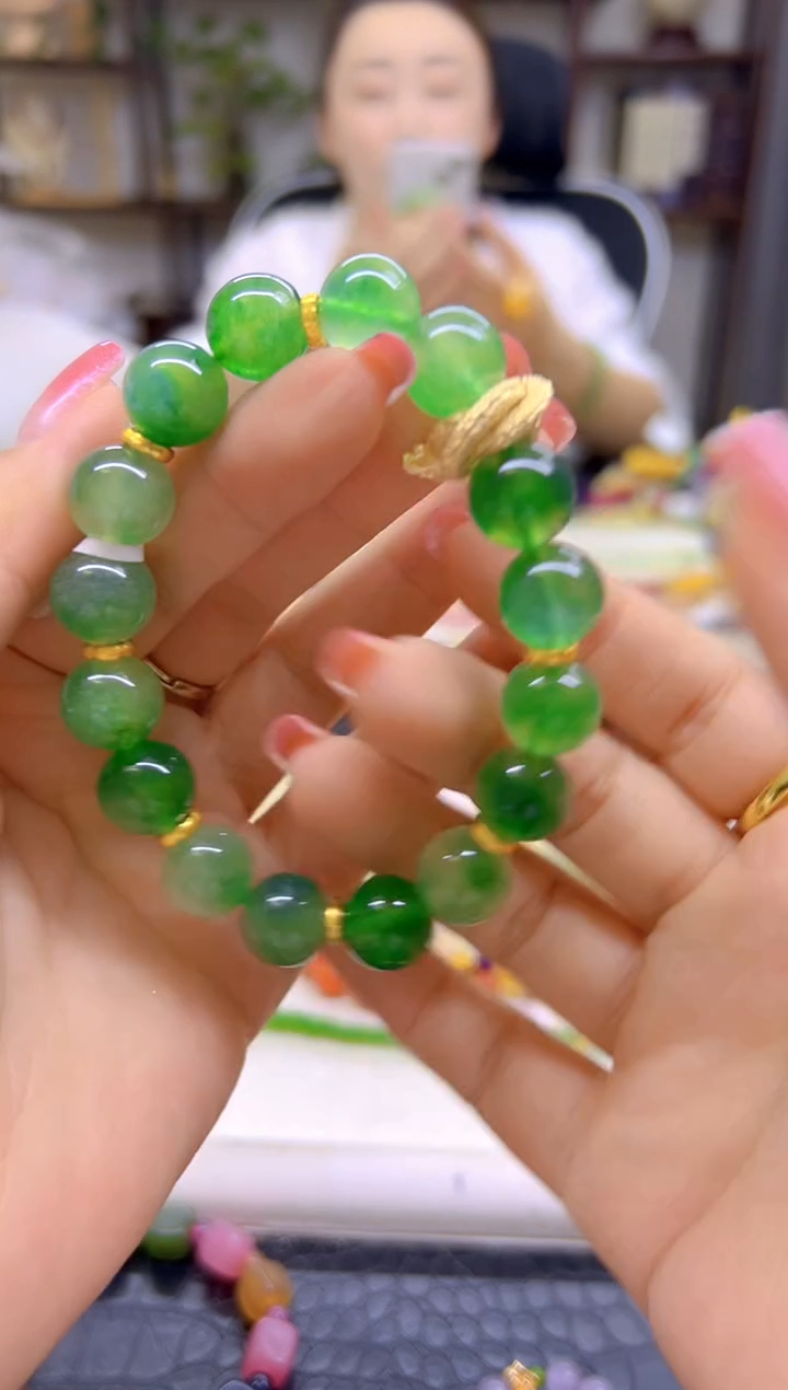 未镶嵌手链翡翠DIY款S754