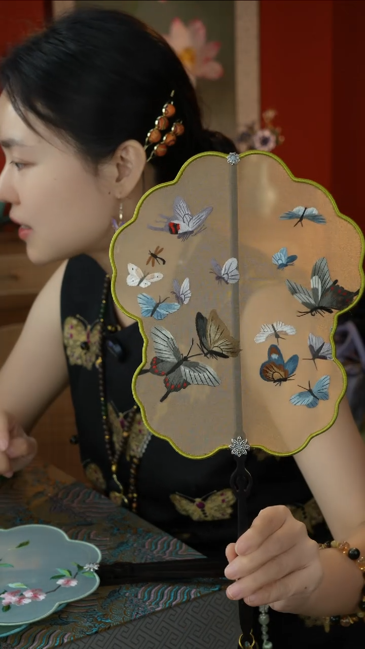 刺绣纯手工非遗国风饰品