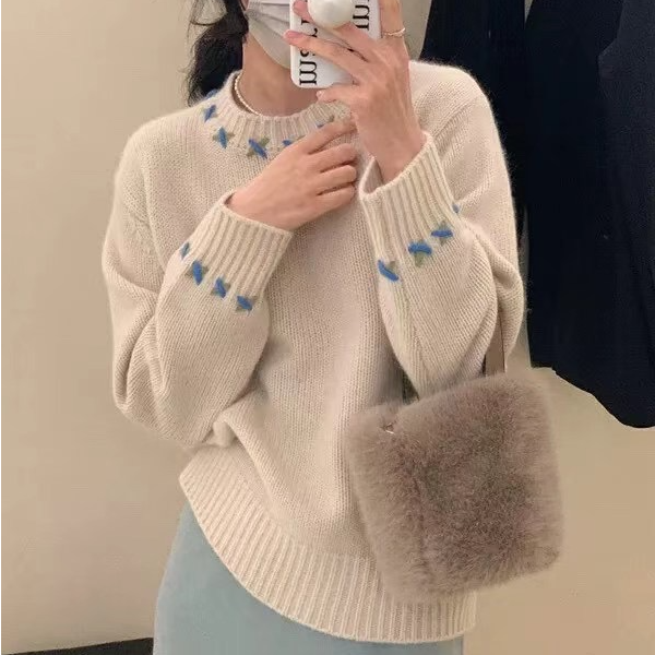 【聿言女装福利款】蜜熊绒穿线款打底